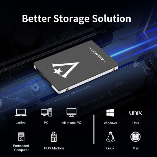 ASENNO AS25 SATA3 SSD Solid State Drive